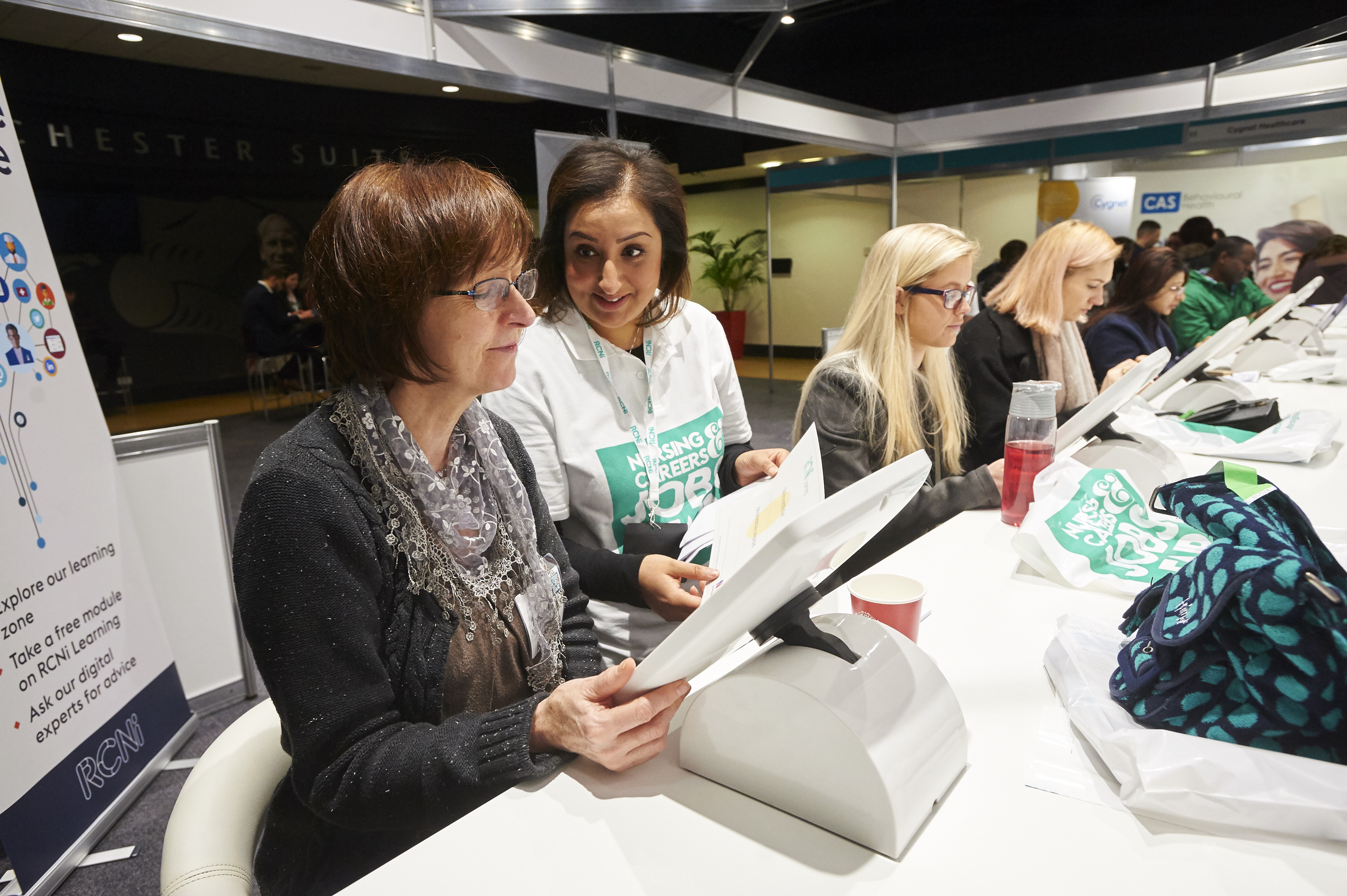 Learning zone rcni nursing careers and jobs fair
